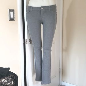 G by Guess Gray Y2K Low Rise Knit Skinny Pants Small NWT